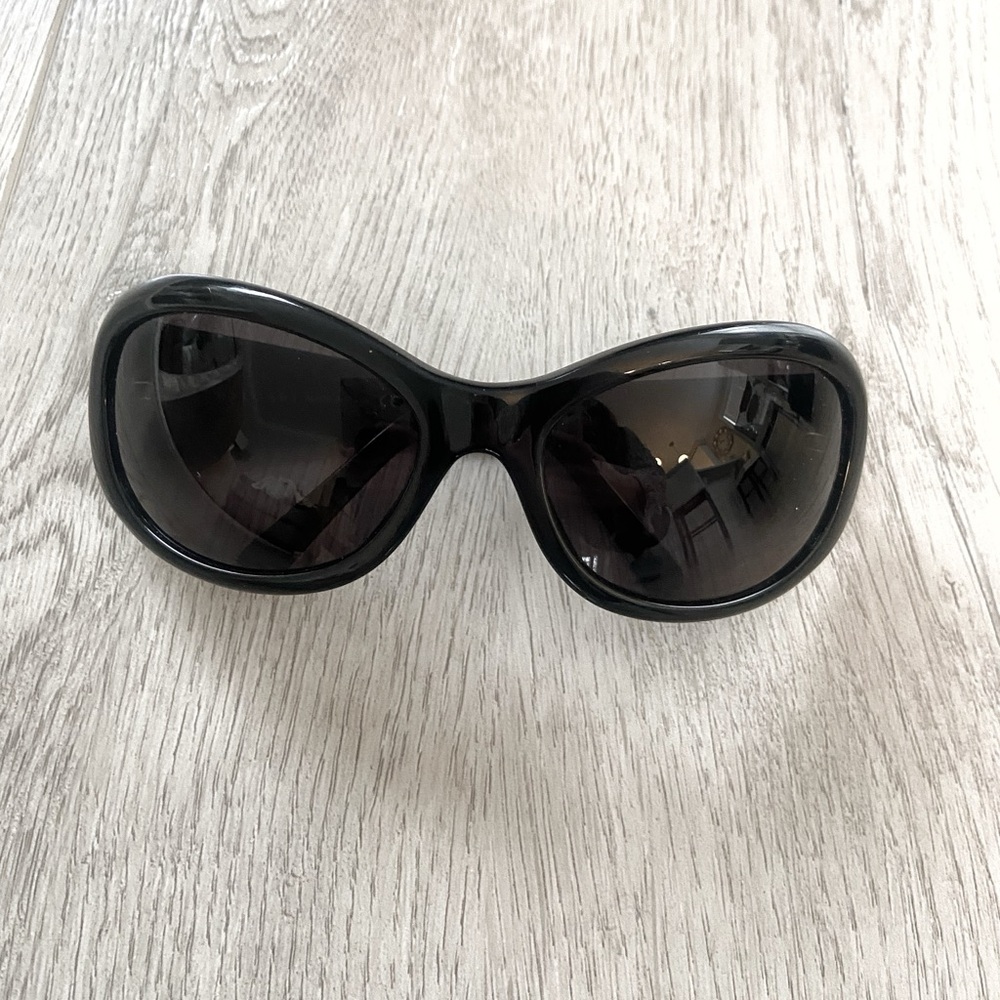 BVLGARI | Black sunglasses with rhinestones